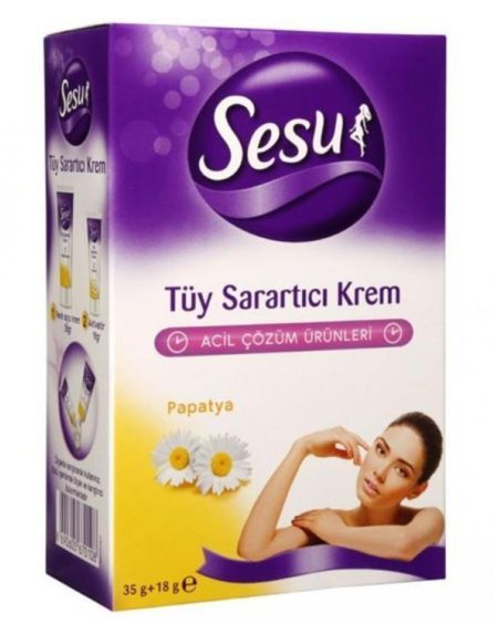 Tüy Sarartıcı Krem 35gr + 18 Gr 2 Adet