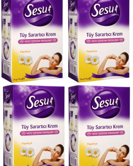 Tüy Sarartıcı Krem 35gr + 18gr X 4 Kutu