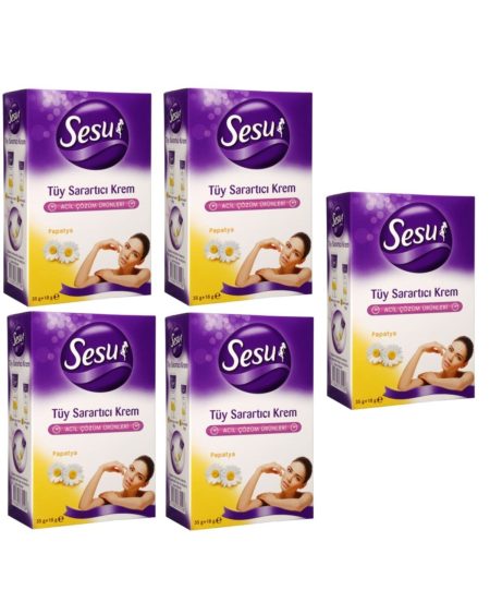 Tüy Sarartıcı Krem 35gr+18gr X 5