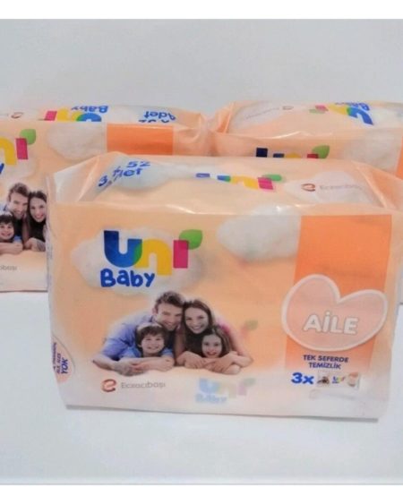 Uni Baby Aile Islak Mendil 3X52 3 Adet