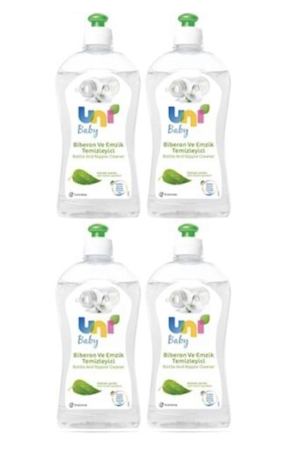 Uni Baby Biberon Ve Emzik Temizleyici Deterjan 500 Ml 4 Adet