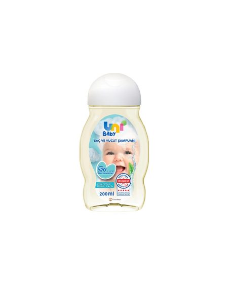 Uni Baby Saç ve Vücut Şampuanı 200 ml
