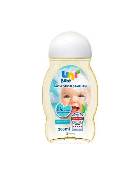 Uni Baby Saç Ve Vücut Şampuanı 200ml