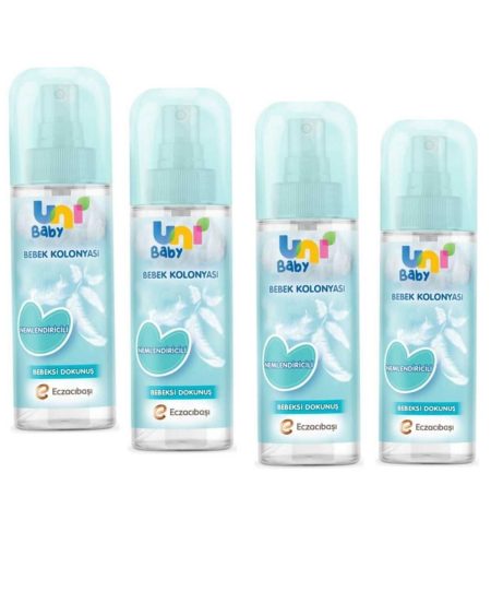 unibaby bebek kolonyası 4*150ml toplam 600ml
