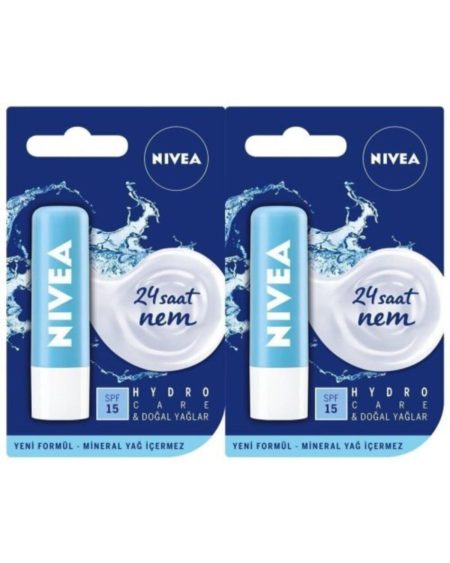 Uzun Süreli Nemlendirme Dudak Bakım Kremi Stick 2 Adet