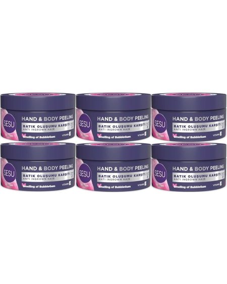 Vücut Peelingi 250ml (HAND & BODY PEELIBG) (6 LI SET)