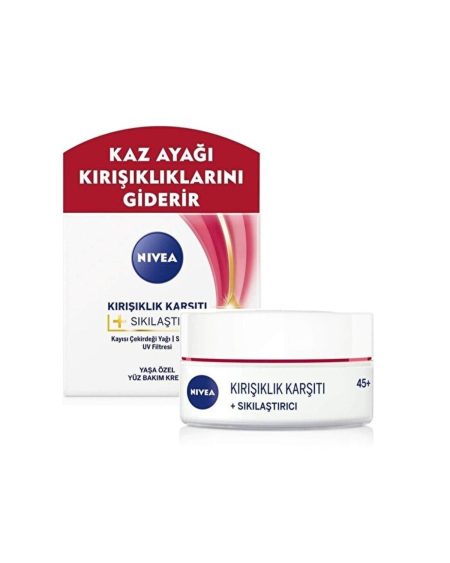 Yüz Kremi - Kırışıklık Karşıtı + Sıkılaştırıcı 45+ - 50 ml