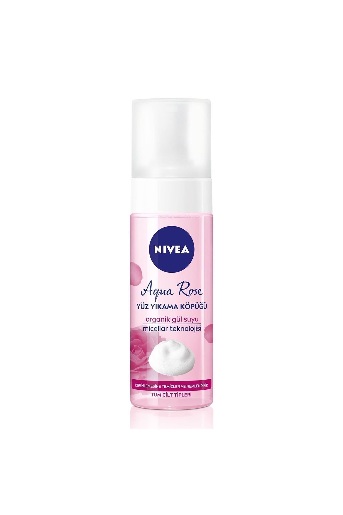 Yüz Temizleme Köpüğü Aqua Rose 150 ml