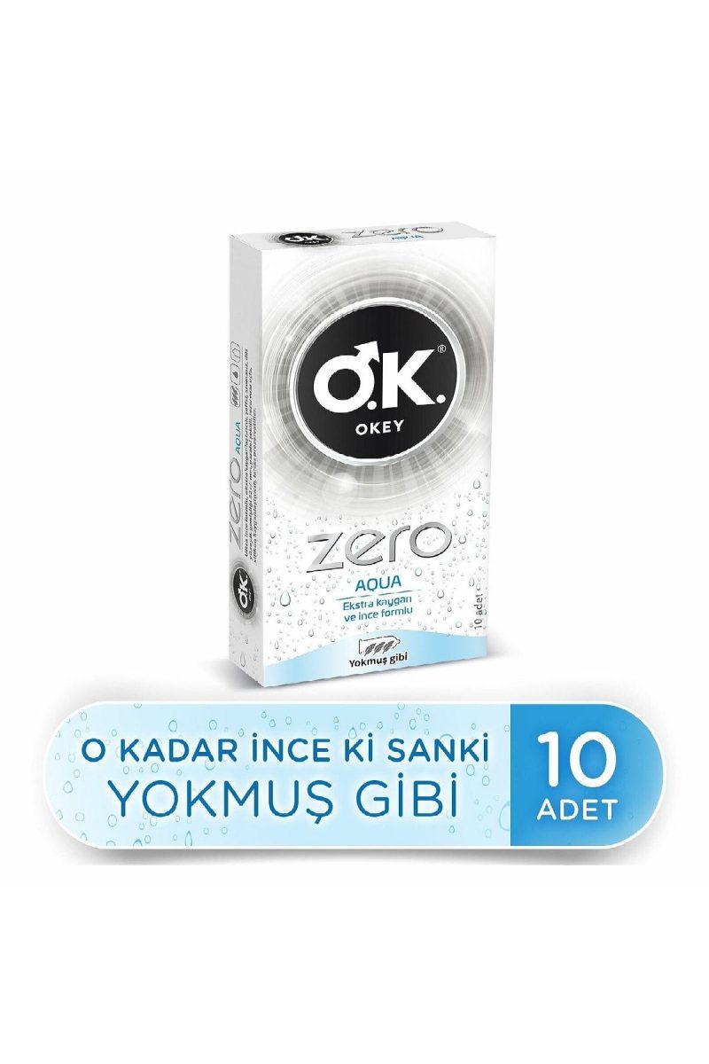 Zero Aqua 10'lu Condom (prezervatif) - Görsel 2