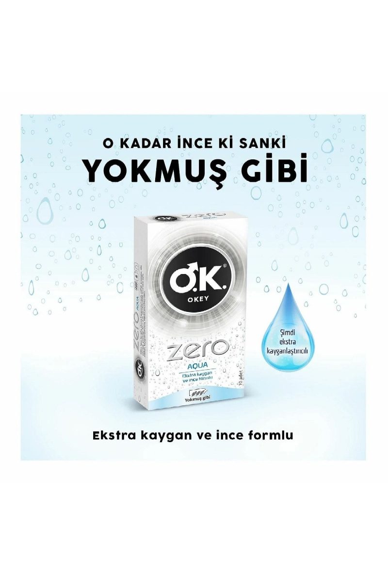 Zero Aqua 10'lu Condom (prezervatif) - Görsel 5