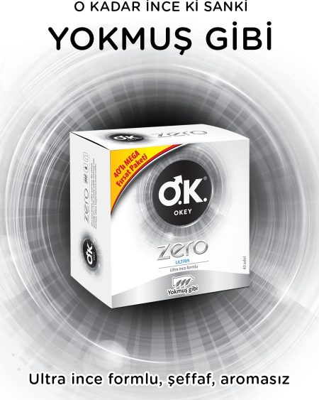 Zero Ultra Prezervatif 40'lı