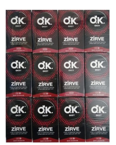 Zirve Prezervatif 120 Li (12 Paket)