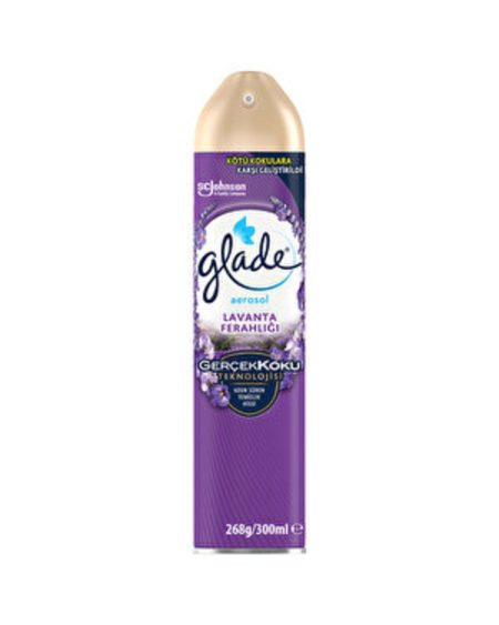 ( 5 ADET ) Glade Aerosol Oda Kokusu Lavanta Ferahlığı 300 ml