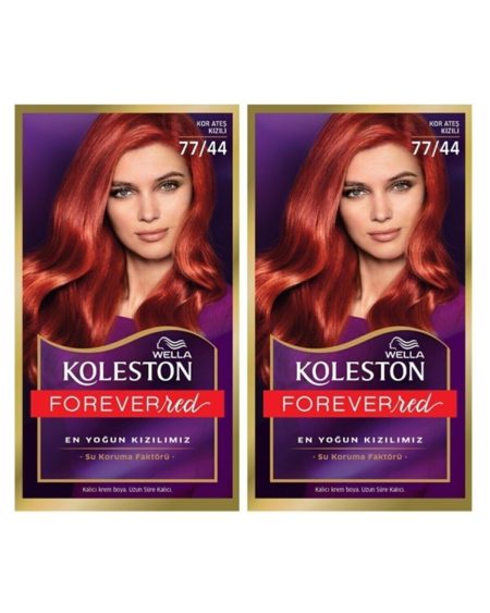 77 44 Kor Ateşi Kızılı Saç Boyası X 2 Paket