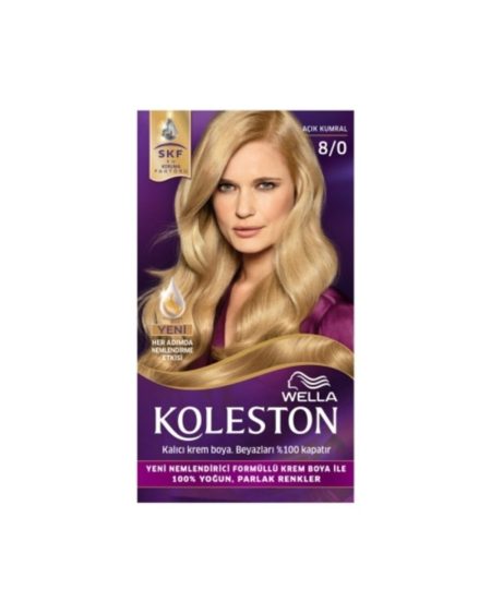 8/0 Açık Kumral Kalıcı Krem Boya