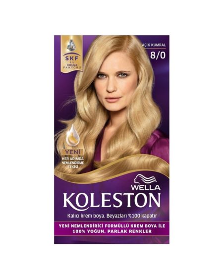 Açık Kumral Saç Boya Set 8/0