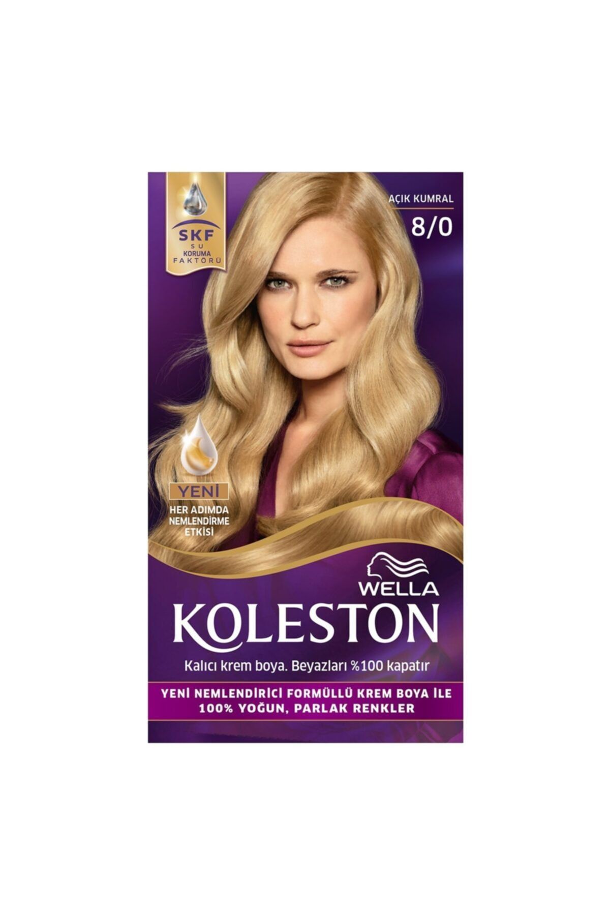 Açık Kumral Saç Boya Set 8/0