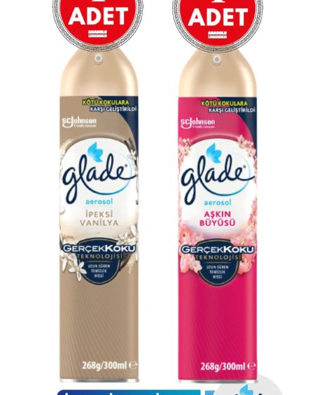 Aerosol Oda Kokusu İpeksi Vanilya 300 ml + Aşkın Büyüsü 300 ml