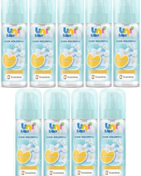 Bebek Kolonyası 150ML Nemlendiricili/Çiçeksi Ferahlık (9 Lu Set)