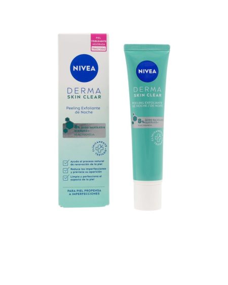 Derma Skin Clear Peeling Eksfoliyantı Yüz Noche Nivea 40 ml