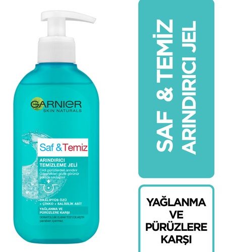 Garnier Saf & Temiz Temizleme Jeli 200ML