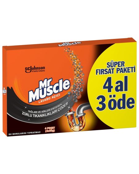 Granül Lavabo Açıcı, 4x50g