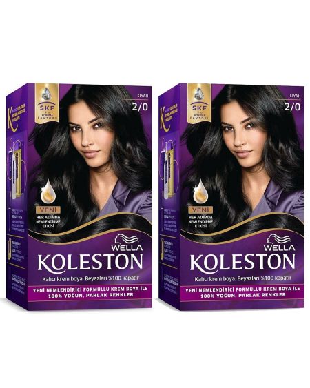 Kıt 2/0 Siyah Saç Boyası X 2 Adet