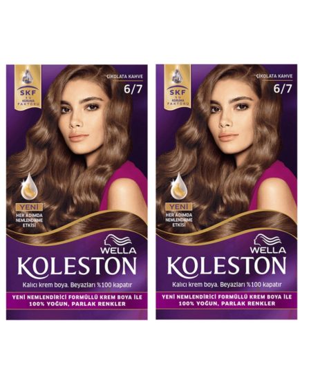 Kıt 6/7 Çikolata Kahve X 2 Adet Saç Boyası