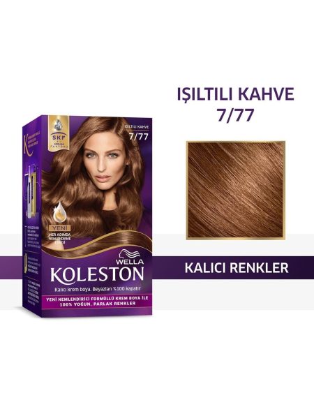 Kit 7/77 Işıltılı Kahve