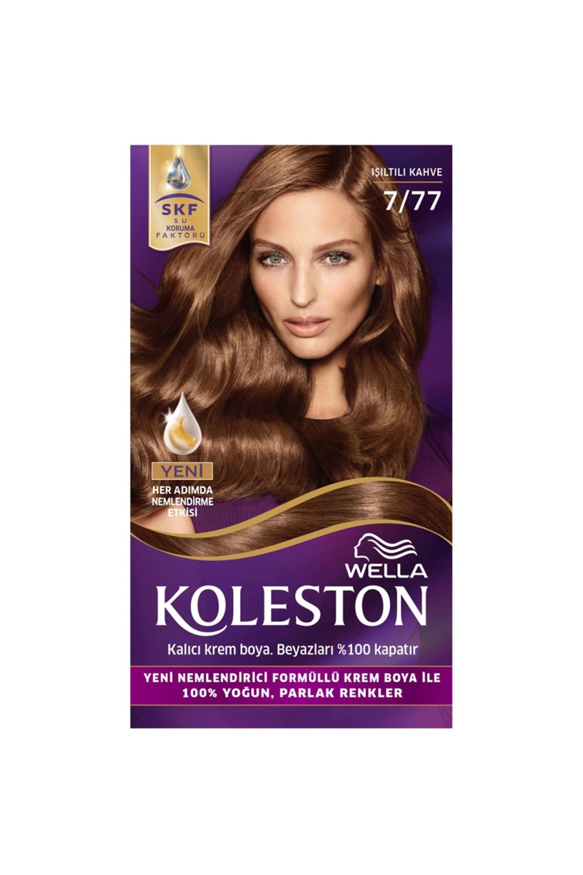 Kit Boya 7/77 - Işıltılı Kahve