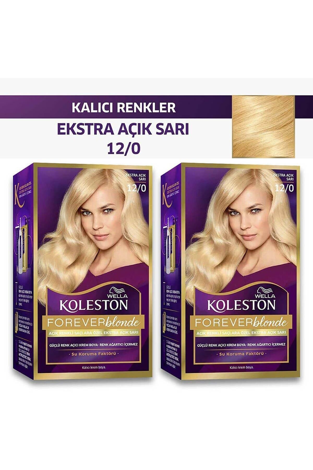 Kit Saç Boyası 12/0 Çok Açık Doğal Sarı X 2 Adet