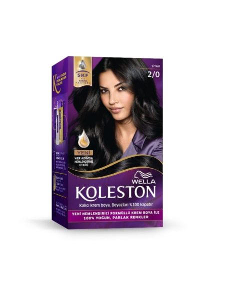 Kit Saç Boyası 2/0 Siyah