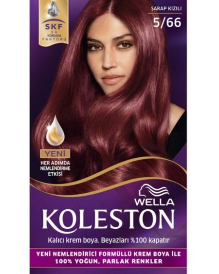 Kit Saç Boyası 5/66 Şarap Kızılı