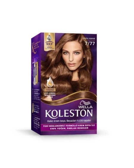 Kit Saç Boyası 7/77 Işıltılı Kahve