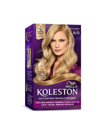 Kit Saç Boyası 8/0 Açık Kumral