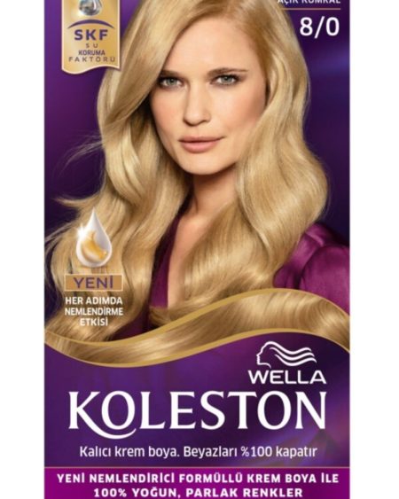 Kit Saç Boyası 8/0 Açık Kumral