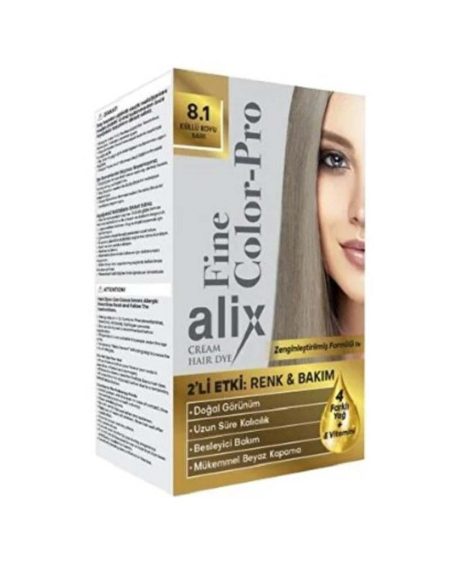 Kit Saç Boyası 8.1 50 ml Küllü Koyu Sarı