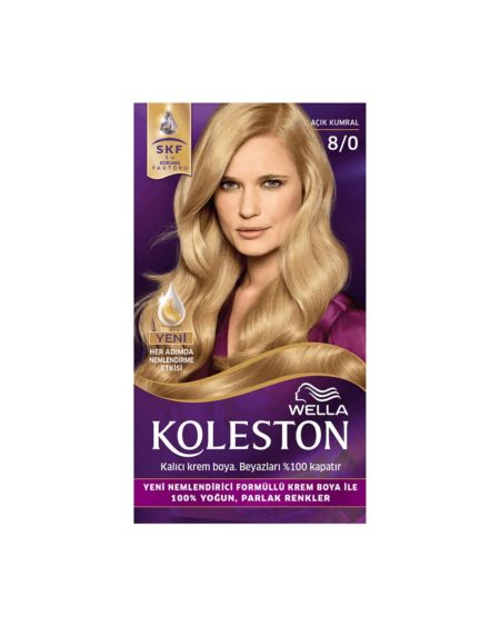 Kit Saç Boyası Açık Kumral 8/0