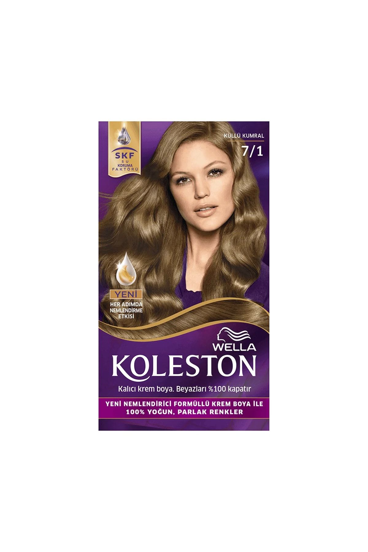 Kit Saç Boyası Küllü Kumral 7/1