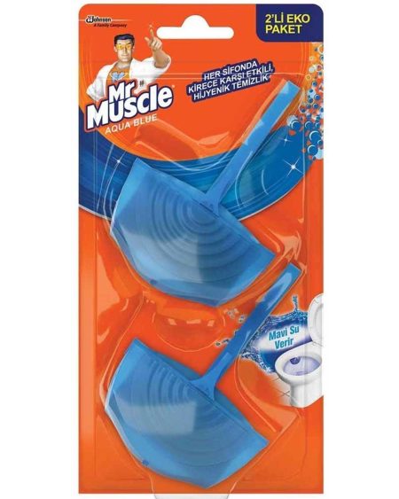 Klozet Blok 2'li Aqua Blue 72gr