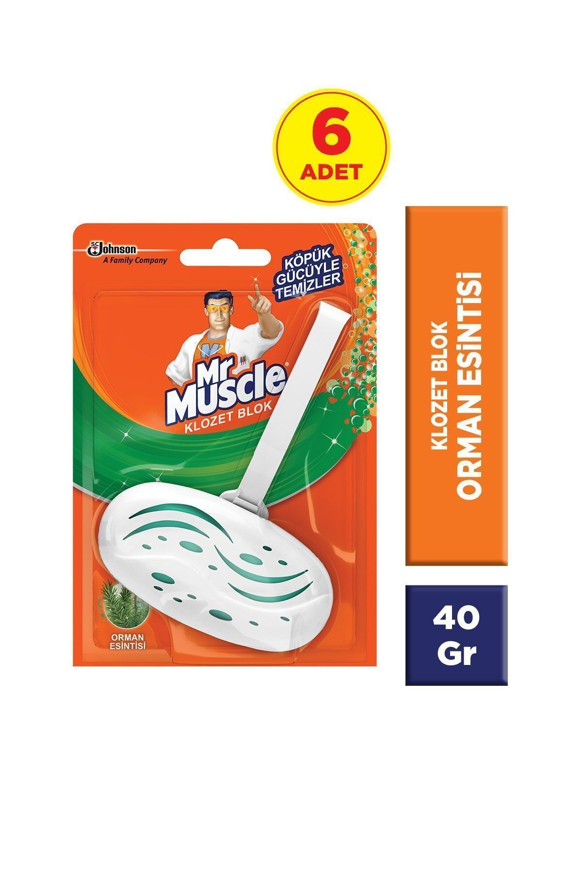 Klozet Blok Orman Esintisi - 6'lı