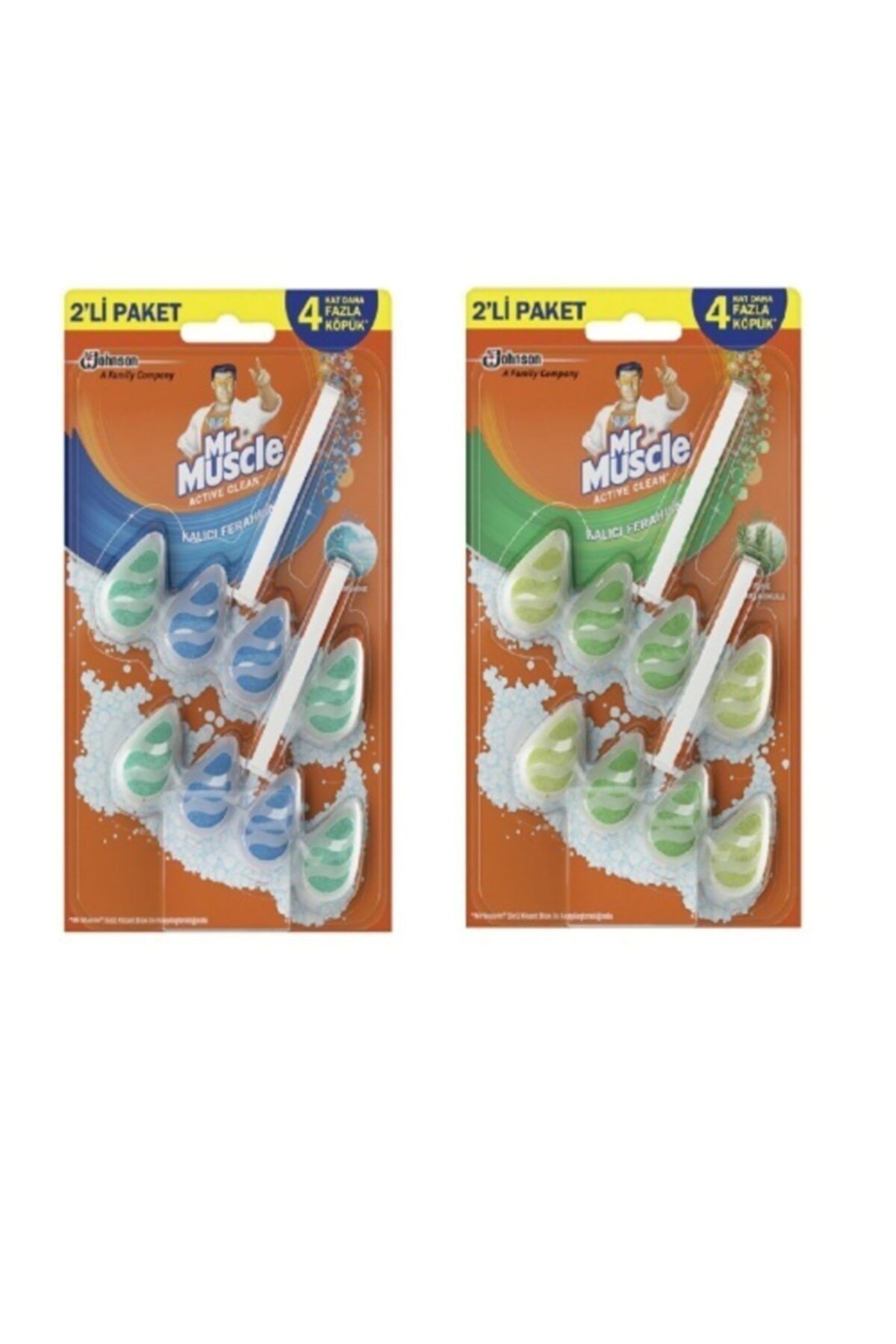 Klozet Temizleyici Ve Koku Giderici Blok Marine+çam 2'li Kzmprt