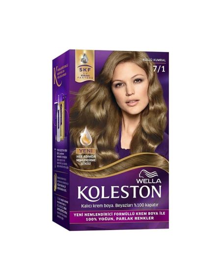Koeston Kit Saç Boyası 7/1 Küllü Kumral