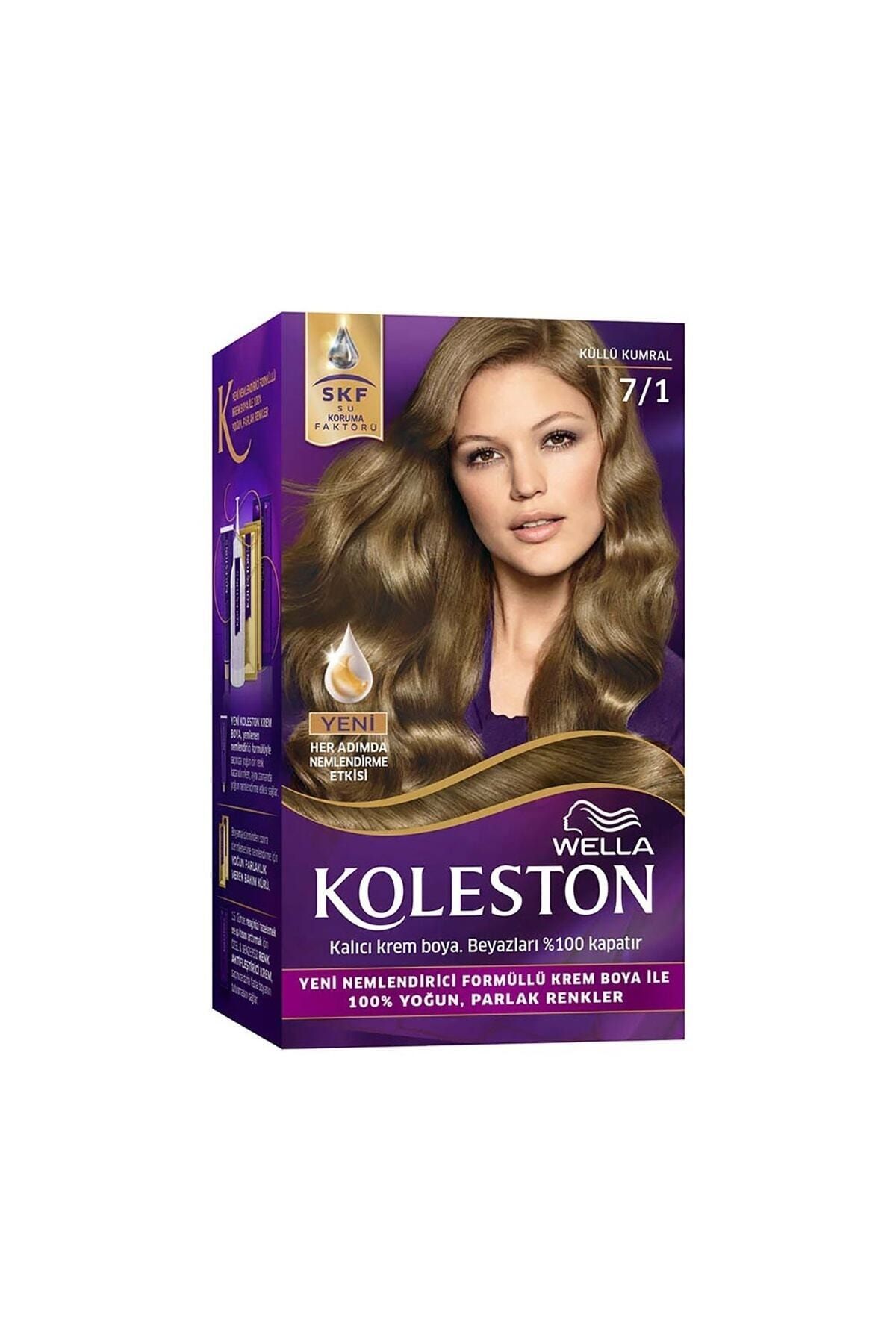Koeston Kit Saç Boyası 7/1 Küllü Kumral