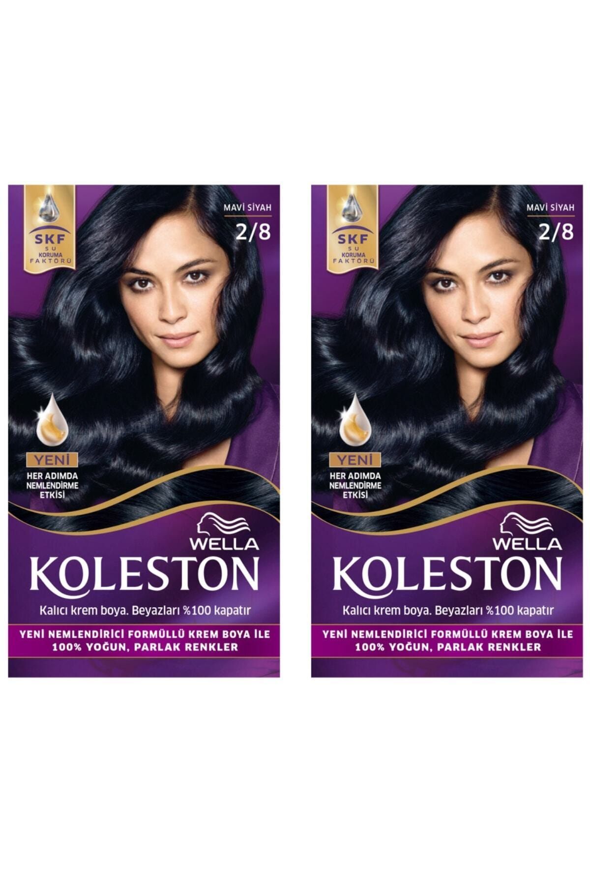 Koleston 2 Li 2/8 Mavi Siyah Kit Boya