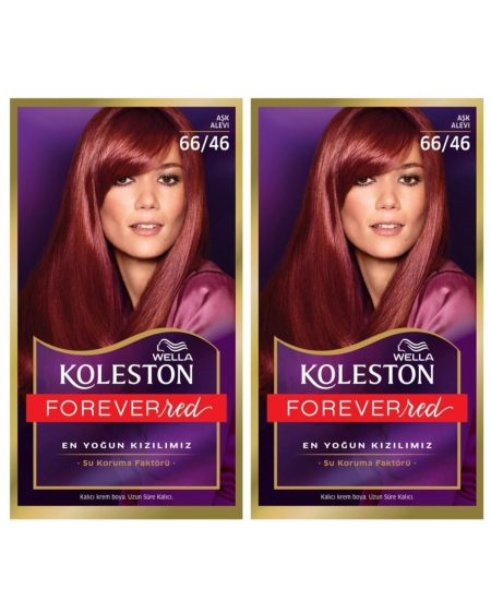 Koleston Kit 66/46 Aşk Alevi Saç Boyası 2’li 2wkk66-46