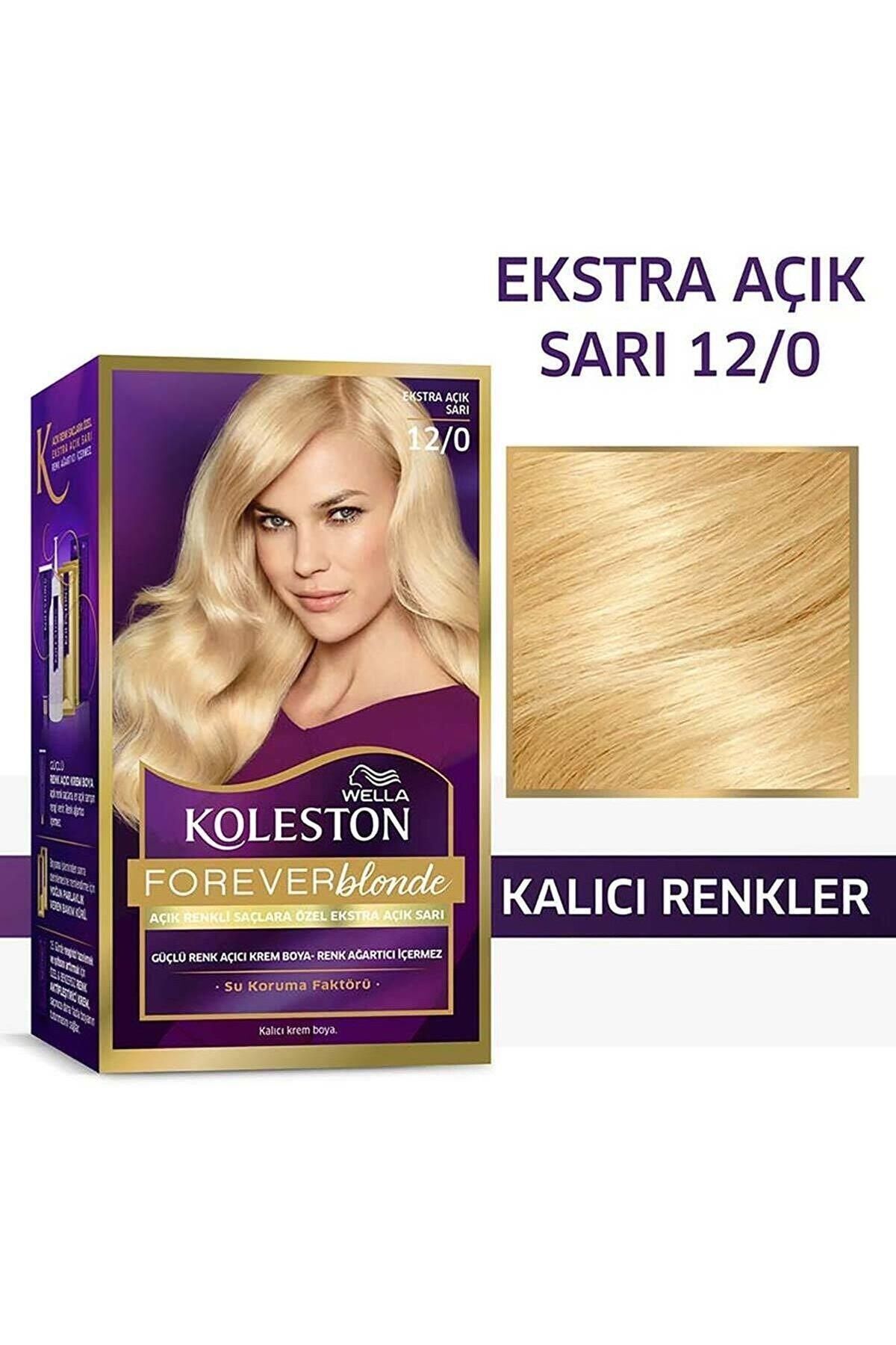 Koleston Kit Saç Boyası 12/0 Çok Açık Doğal Sarı