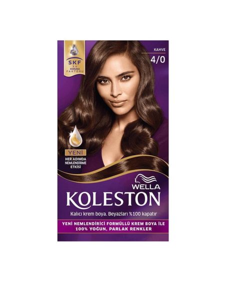 Koleston Kit Saç Boyası 4/0 Kahve