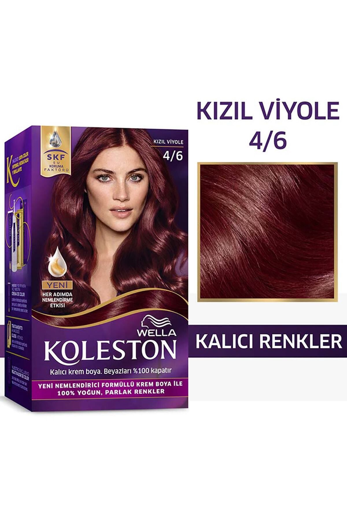 Koleston Kit Saç Boyası 4/6 Kızıl Viyole