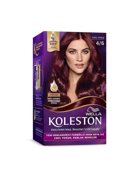 Koleston Kit Saç Boyası 4/6 Kızıl Viyole